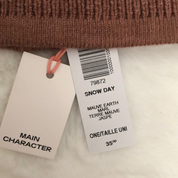 NWT Aritzia Main Character Pom Pom beanie - Picture 2 of 5